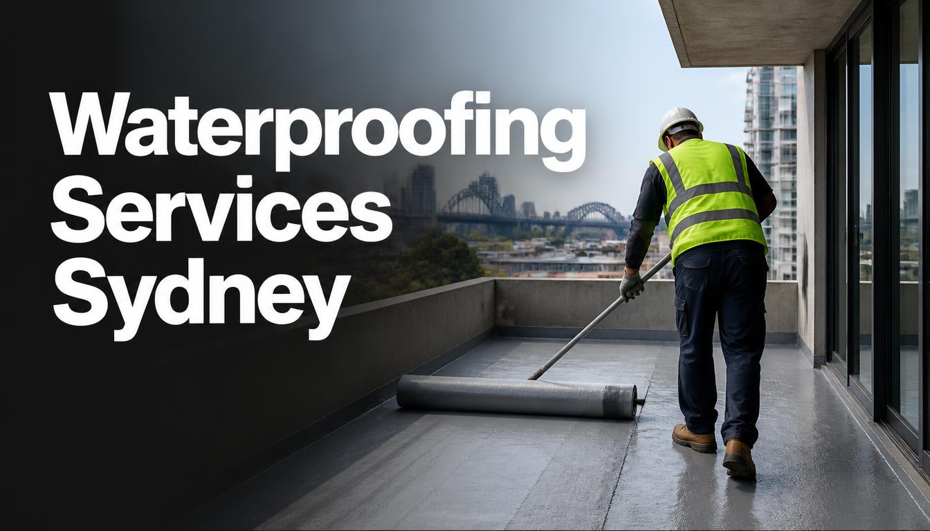 Waterproofing Services Sydney: What They Cover and When You Need Them